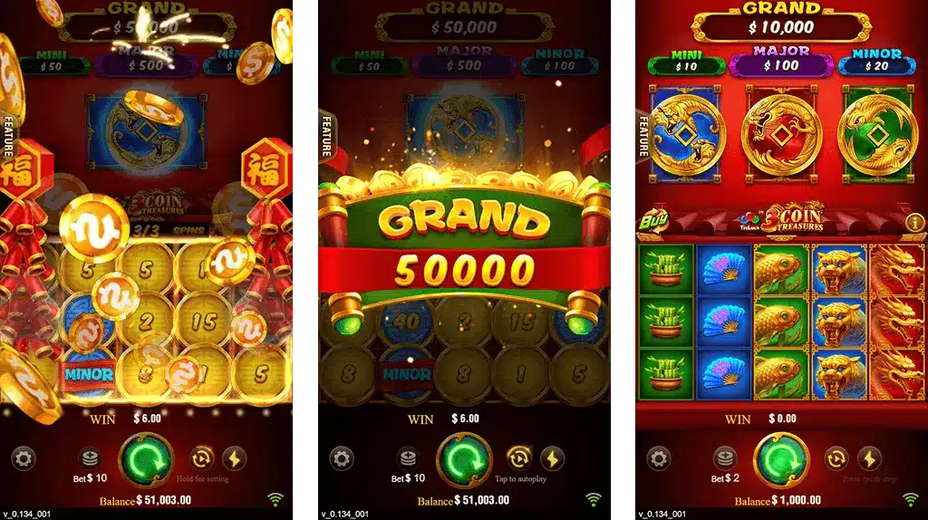 3 Coins 90Game Bonus